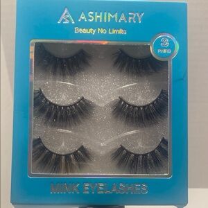 Black Mink Eyelashes Set